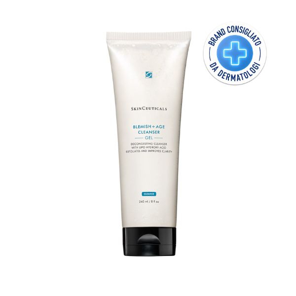 SkinCeuticals Blemish+ AGE Cleansing Gel Detergente Anti-Et Viso 250 ml