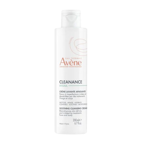 Avene Cleanance Hydra Crema Detergente Lenitiva per Pelli Grasse 200 ml