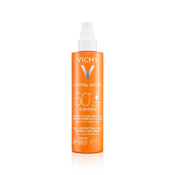 Vichy Capital Soleil SPF50+ Spray Antidisidratazione Texture Leggera 200 ml