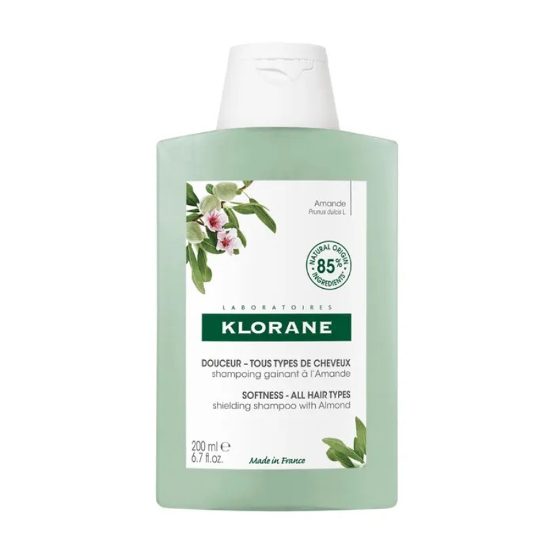 Klorane Shampoo al Latte di Mandorla Rinforzante Addolcente 200 ml