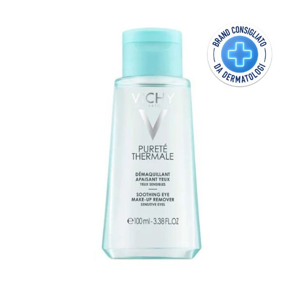 Vichy Purete Thermale Struccante Occhi Lenitivo per Pelle Molto Sensibile 100 ml