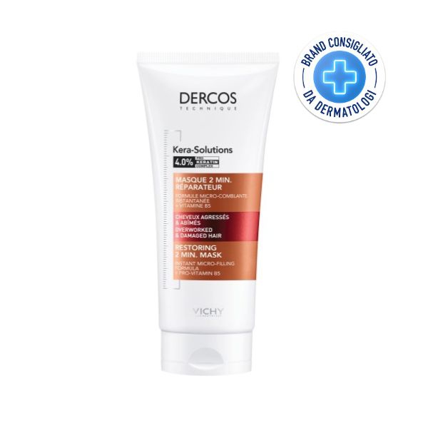 Vichy Dercos Kera Solutions Maschera Riparatrice 2 Minuti 200 ml