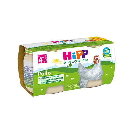 Hipp Biologico Omogeneizzato Pollo 2x80g