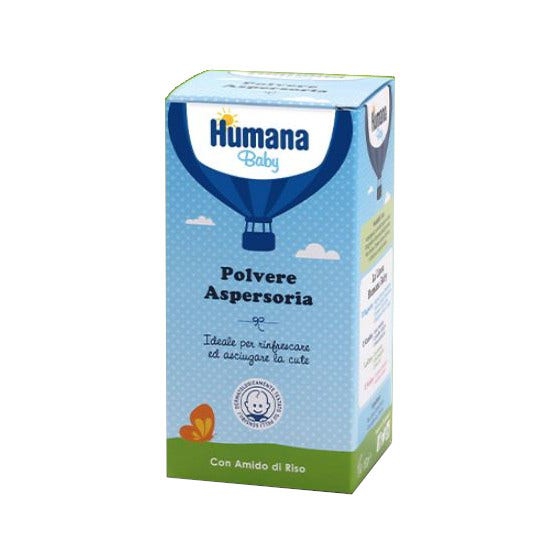 Humana Baby Polvere Aspersoria Lenitiva Rinfrescante Assorbente 150g