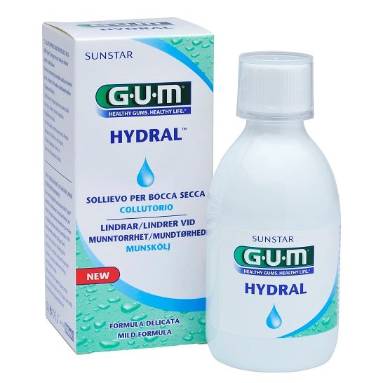 Gum Hydral Collutorio Bocca Secca 300 ml