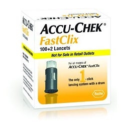 Accu Chek Fastclix Lancette Pungidito 100 2 Pezzi