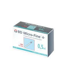 BD Siringa Per Insulina 0 5 ml 29g 12 7 mm 30 pezzi