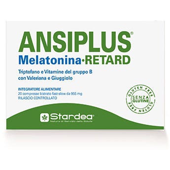 Ansiplus Melatonina Retard 20 Compresse