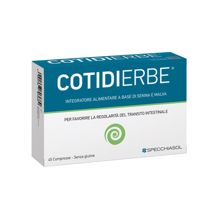 Specchiasol Cotidierbe Integratore Transito Intestinale 45 Compresse