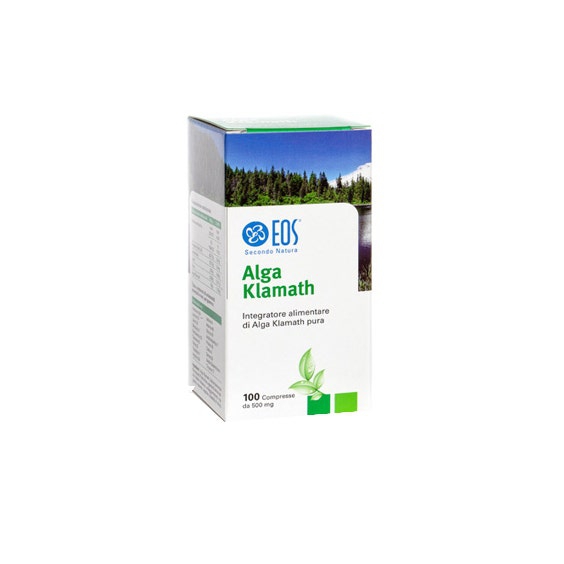 Alga Klamath Integratore Pulizia Ossigenazione Sangue 100 Compresse