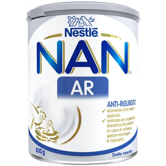 Nestle' Nan Anti-Rigurgito Alimento Completo Dalla Nascita 800g