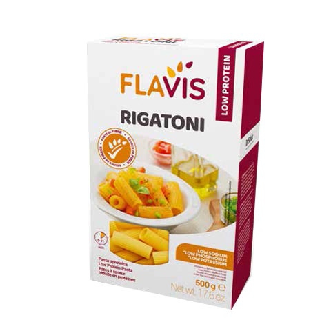 Mevalia Flavis Rigatoni Pasta Aproteica 500 g