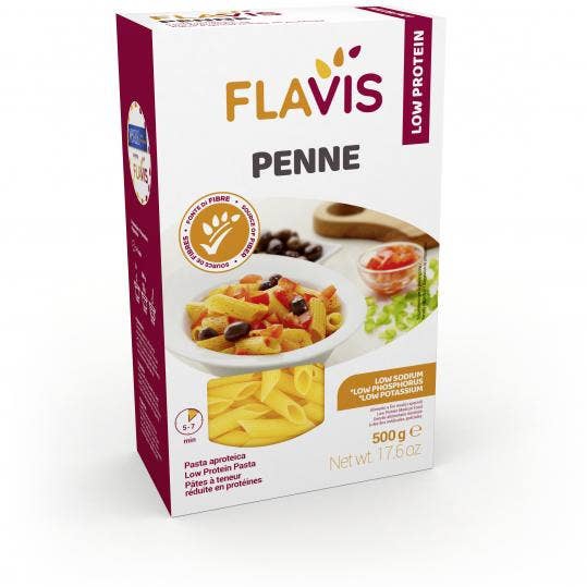 Mevalia Flavis Penne Pasta Aproteica 500 g