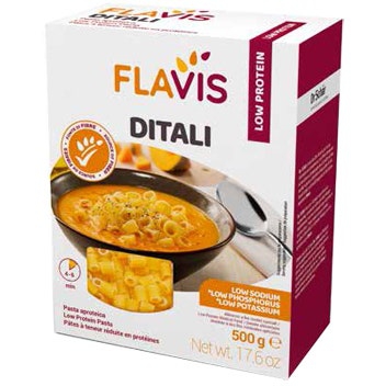 Mevalia Flavis Ditali Pasta Aproteica 500 g