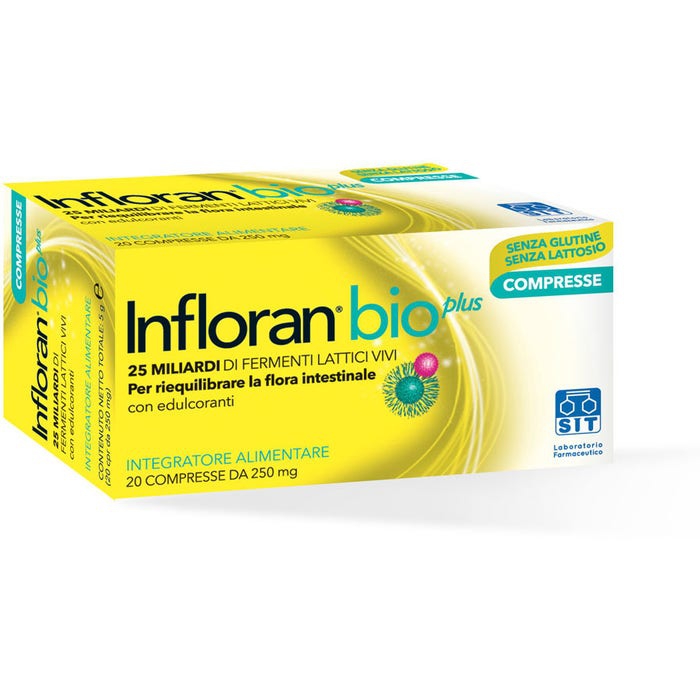 Infloran Bio Plus Integratore 20 Compresse