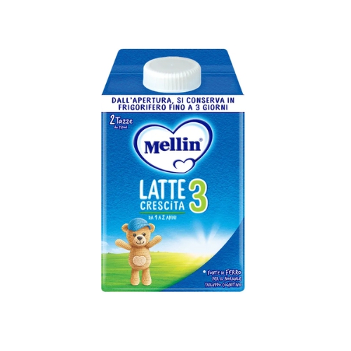 Mellin 3 Latte Crescita Liquido 1 2 Anni 500ml