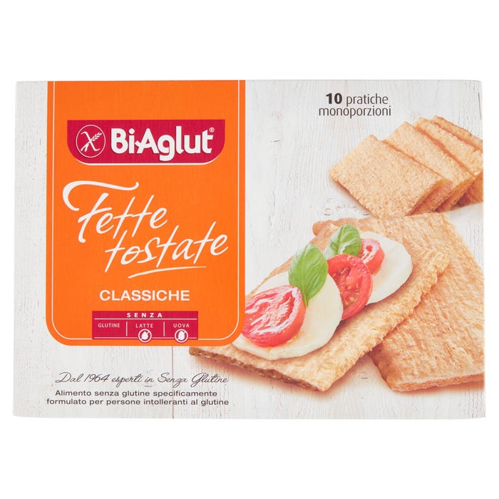 Biaglut Fette Tostate Senza Glutine 240 Gr (10 monoporzioni)