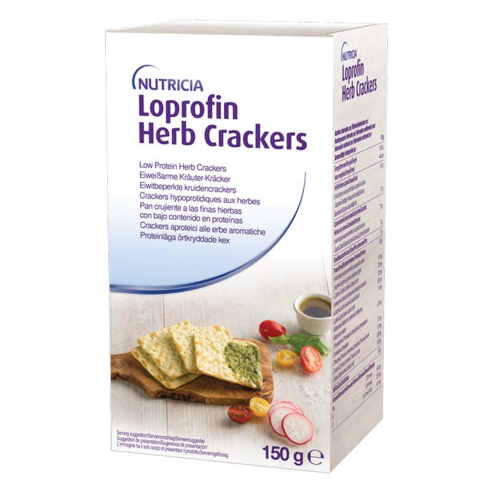 Loprofin Cracker Alle Erbe Aromatiche A Ridotto Contenuto Proteico 150 g