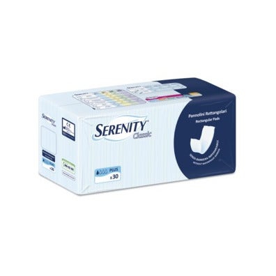 Serenity Classic Pannolone Rettangolare Senza Barriera 30 Pezzi