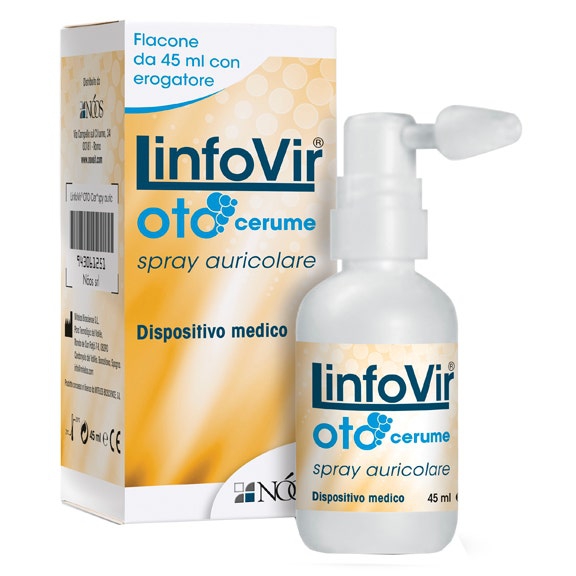 LinfoVir Oto Cerume Spray Auricolare 45 ml