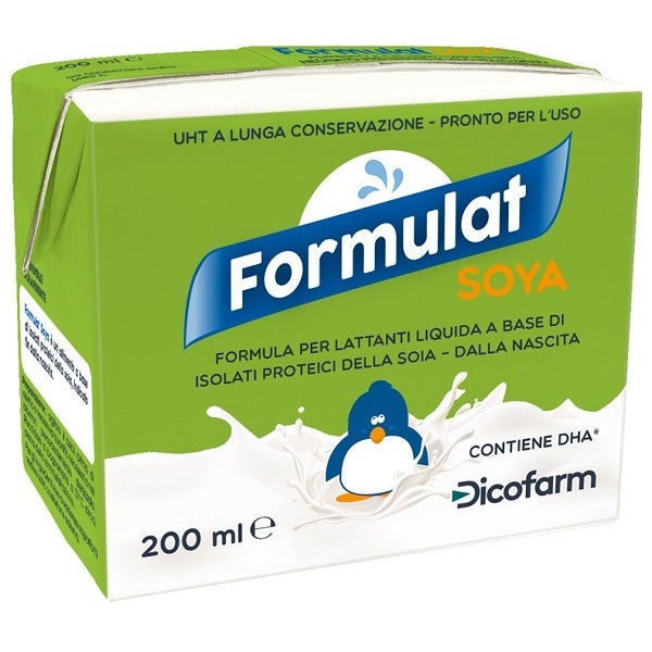 Formulat Soya Liquido Per Lattanti Dalla Nascita 3x200ml