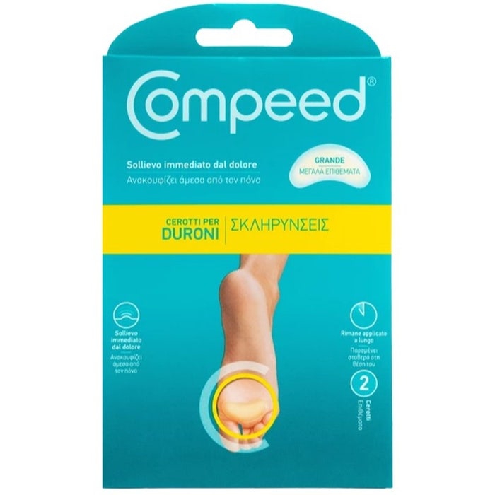 Compeed Cerotti per Duroni Grande 2 Pezzi