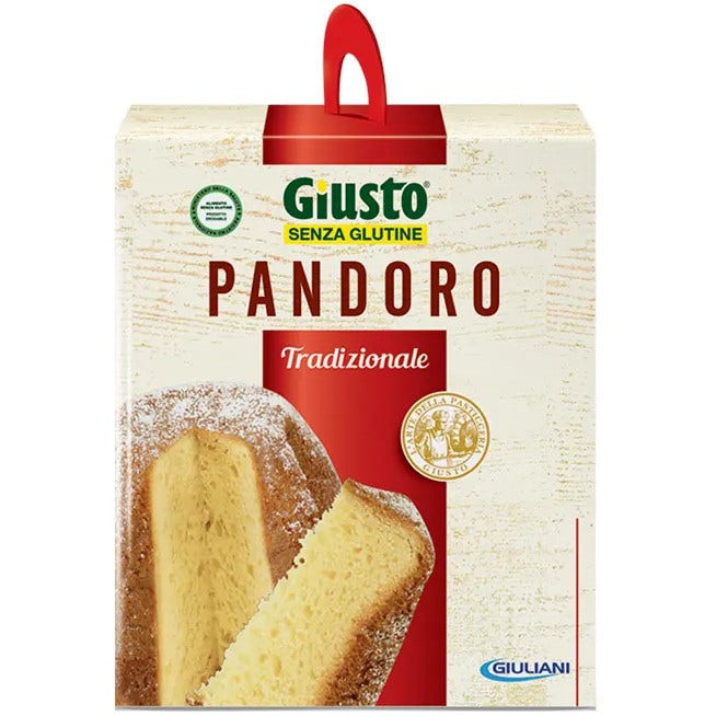 Giusto Senza Glutine Pandoro Tradizionale 400g