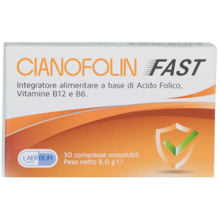 Cianofolin Fast 30 Compresse Orosolubili