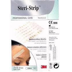 3M Steristrip Cerotto Sterile Per Sutura Piccole Ferite 6x75 mm 6 Pezzi