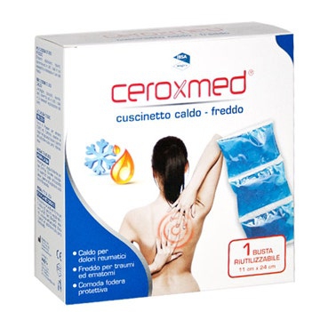 Ceroxmed Cuscinetto Caldo Freddo 11x24 cm Riutilizzabile