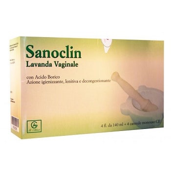 Sanoclin Lavanda Vaginale 4 Flaconi 140ml