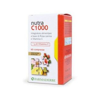 Farmaderbe Nutra Line C 1000 Integratore Sistema Immunitario 60 Compresse