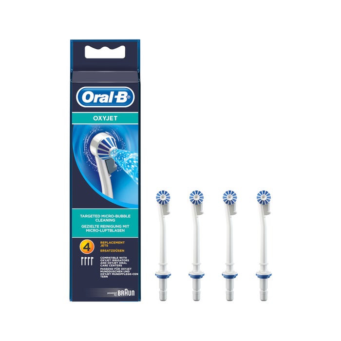 Oral-B OxyJet Ricambi Idropulsori 4 Beccucci