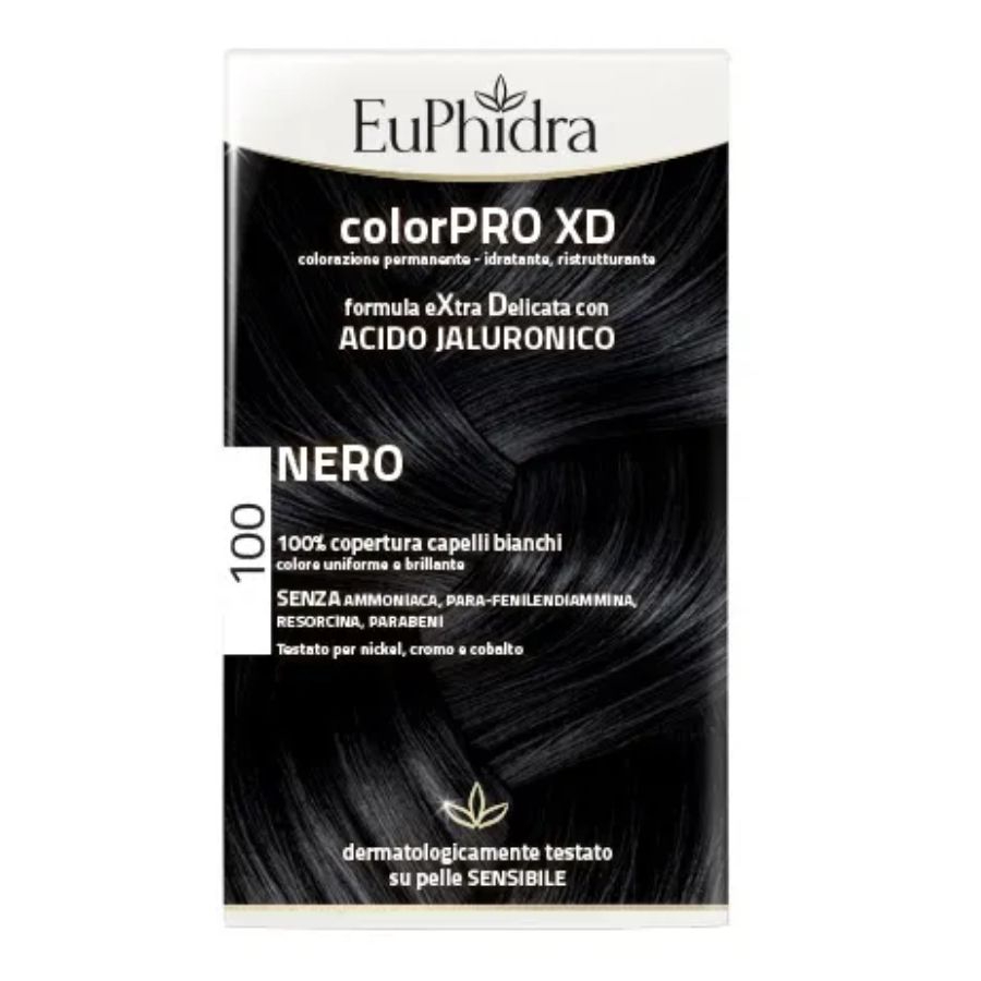 Euphidra ColorPRO XD 100 Nero Tintura Extra Delicata