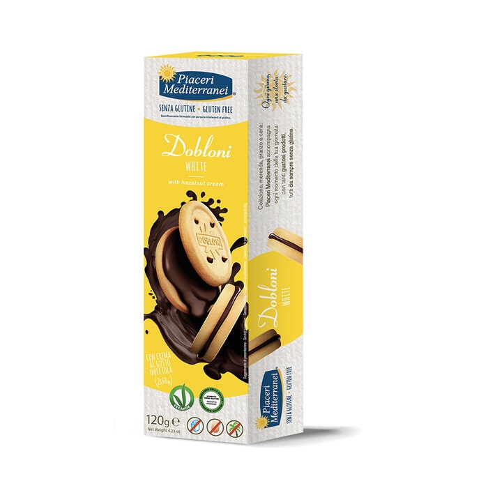 Piaceri Mediterranei Dobloni Biscotti Senza Glutine 120 g