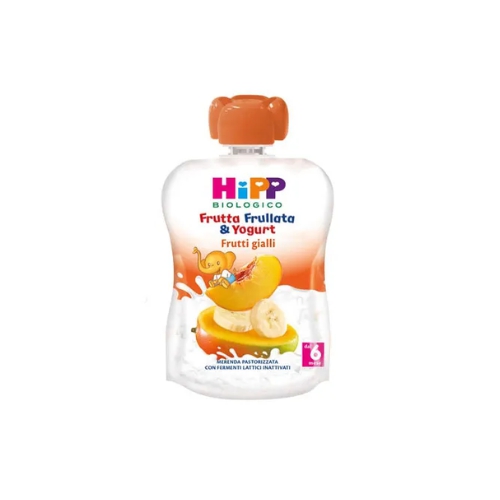 Hipp Frutta Frullata e Yogurt Frutti Gialli 90g