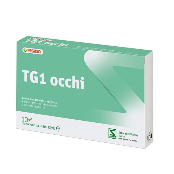 Schwabe TG 1 Occhi Gocce Per Secchezza E Irritazione Oculare 10 Monodose 0,5 ml