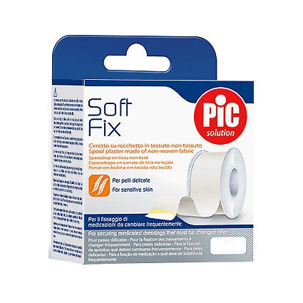 Pic Soft Fix Cerotto in Rocchetto TNT  1,25 cm x 5 m