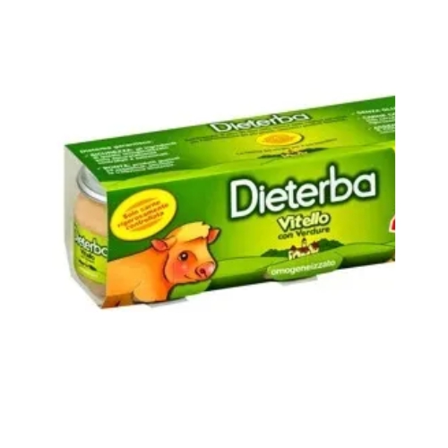 Dieterba Omogeneizzato Vitello 3 Pezzi 80g