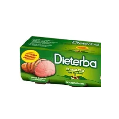 Dieterba Omogeneizzato Prosciutto 3 x 80g