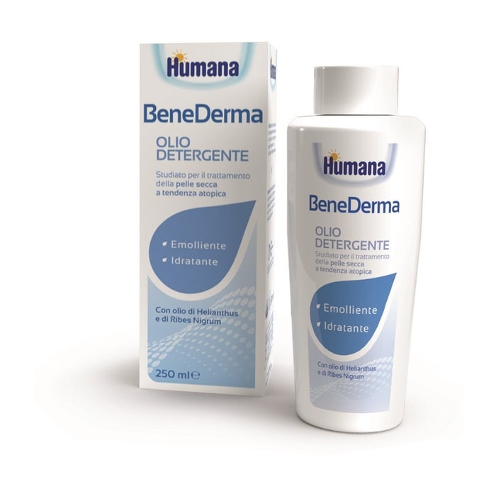 Humana Benederma Olio Detergente Corpo 250ml