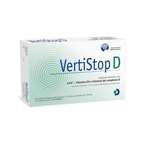 Vertistop D Compresse 20 Compresse