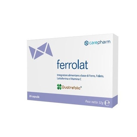 Ferrolat Integratore di Ferro 20 Capsule