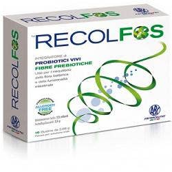 Recolfos Integratore di Probiotici e Fibre 10 Bustine