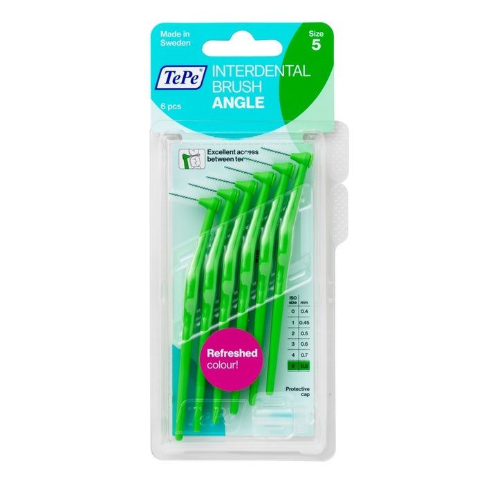 TePe Angle Scovolino Angolato Interdentale Verde 0,8 mm