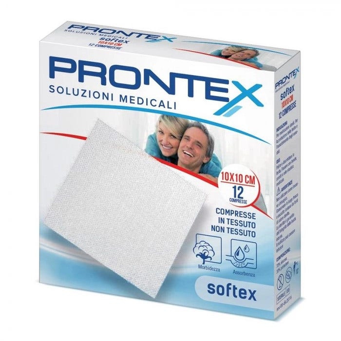 Prontex Soft Compresse In TNT 10x10cm 12 Pezzi