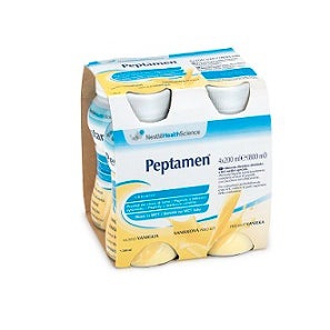 Peptamen Vaniglia Alimento Liquido 4x200 ml