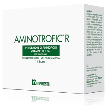 Aminotrofic R Integratore Aminoacidi Vitamine 14 Bustine