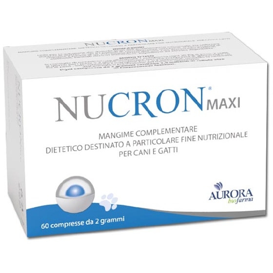 Nucron Maxi Alimento Complementare Dietetico Per Cani e Gatti 60 Compresse