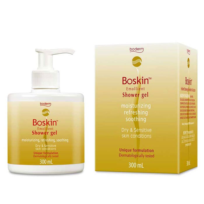 Boskin Shower Gel Detergente Emolliente Pelle Secca 300 ml